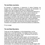 The last beta mountains, synopsis